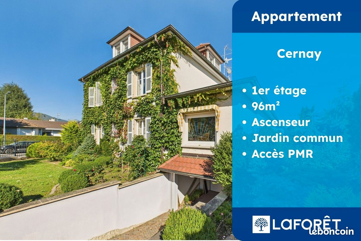 Appartement 4 pièces 91 m² · à Cernay · 91 m² · 199 300 €
