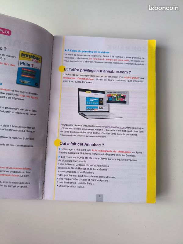 Livre scolaire annabac philosophie sujet et corrigés terminale (image 6)
