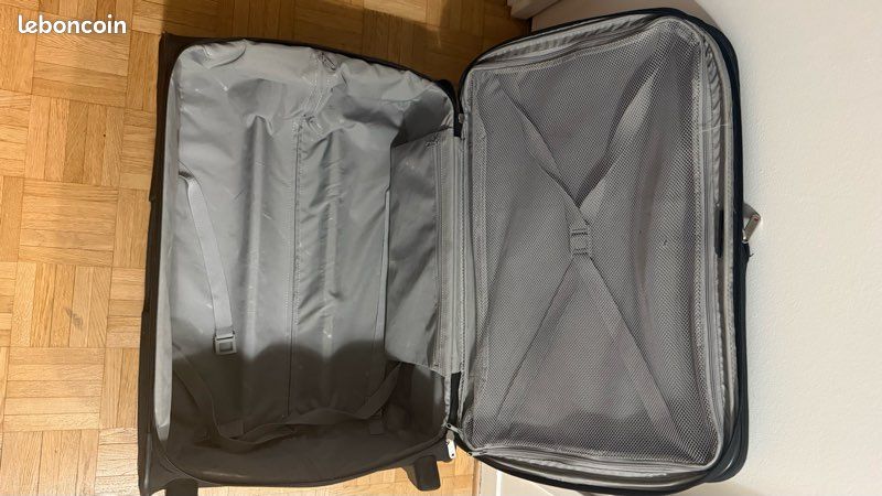 VALISE Delsey 60cm noir tissu (image 4)