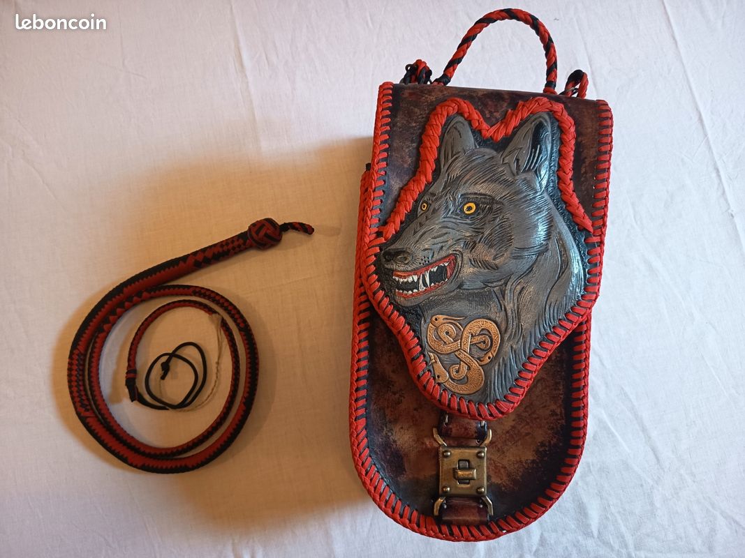 Sac en cuir loup (image 3)