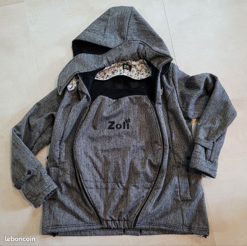 Zoli Blouson De Portage La Veste De Grossesse Et Portage De