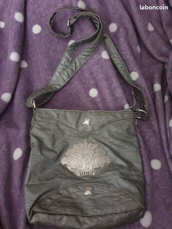 Sac bandoulière kaporal gris (image 1)
