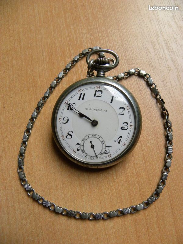 Montre Gousset Chronomètre Vintage - Pour Homme - Occasion