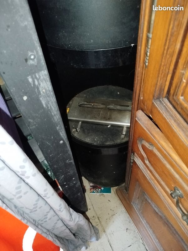 Feu Godin en fonte methanole (image 2)