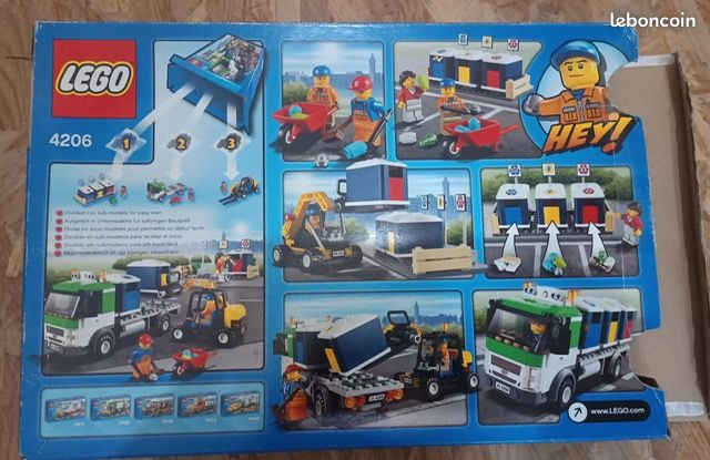 Lego 4206 Camion de recyclage (image 2)
