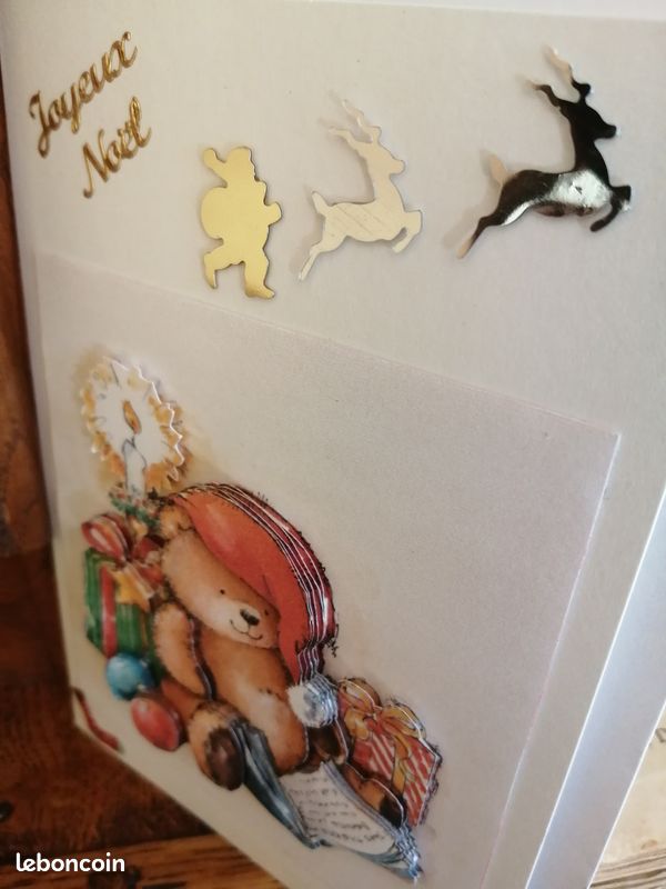 Magnifiques cartes noel en 3 d (image 2)