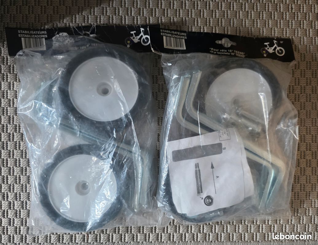 Stabilisateurs vélo enfant 16 pouces (image 1)