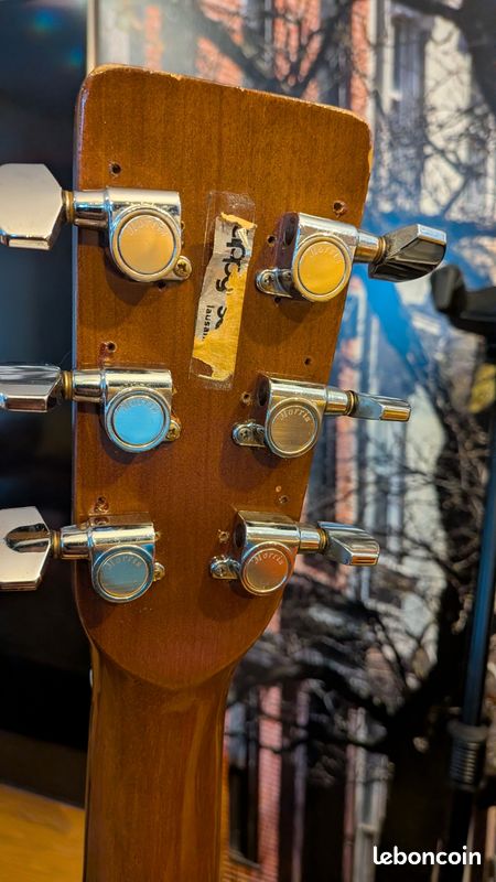 Guitare acoustique HASHIMOTO made in japan 1978 (image 6)