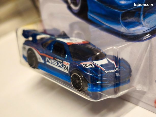 Hot Wheels 1/64 - Acura NSX #5/5 - Série J-Import 2024 - Bleu - Neuve