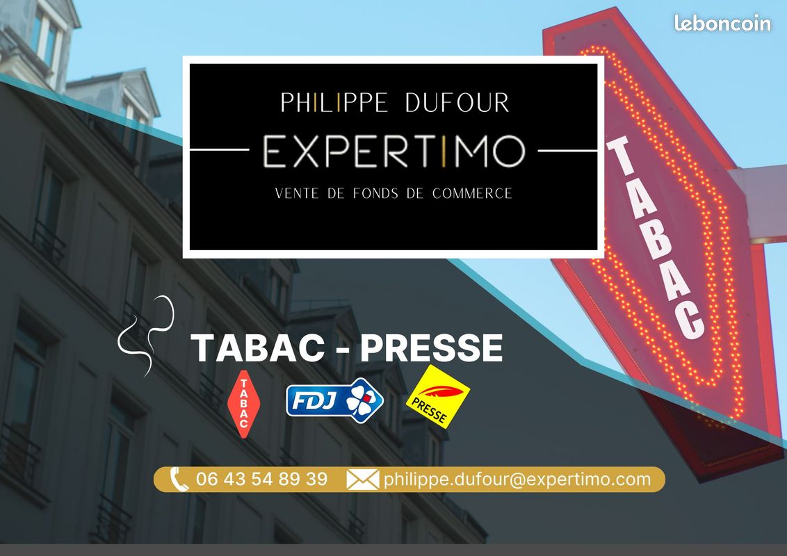Fdj, presse, tabac 50 m Le Puy-en-Velay - Bureaux & Commerces