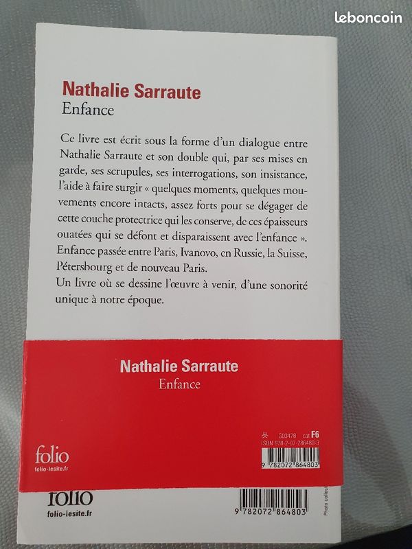 Enfance de Nathalie Sarraute folio (image 3)