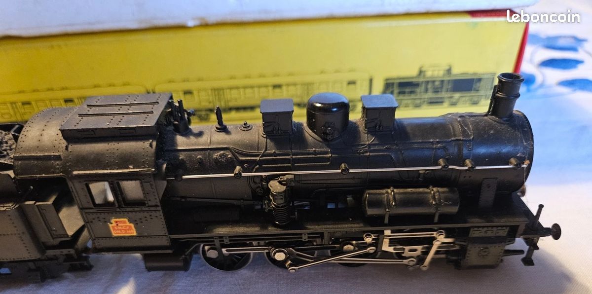 Locomotive Vapeur Fleischmann HO 1351, époque 3, Vintage Neuve En Boîte