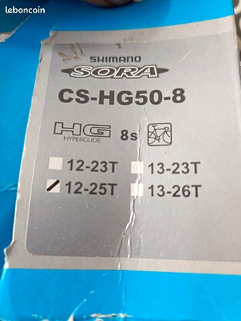 Cassette vélo route SunRace Sprocket R86 8 vitesses