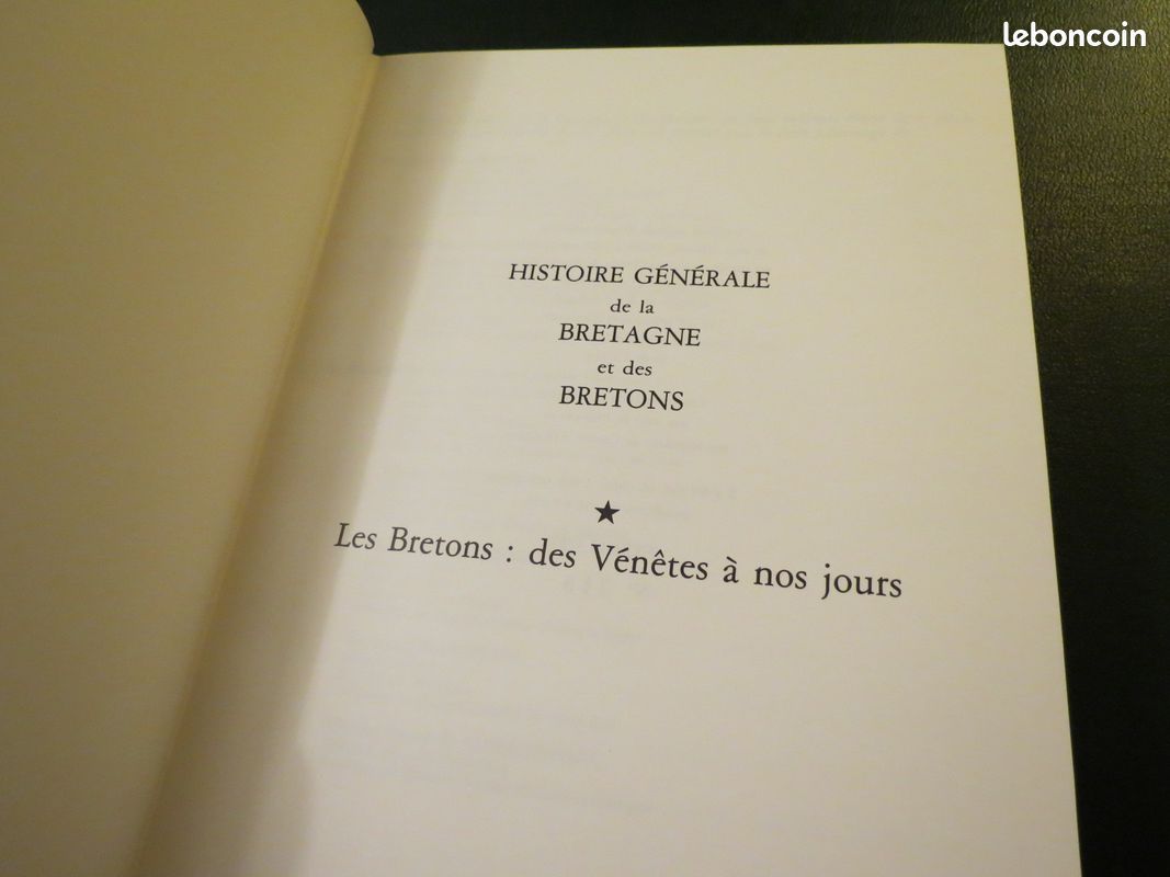 Histoire générale de la Bretagne et des Bretons (2 tomes) (image 2)