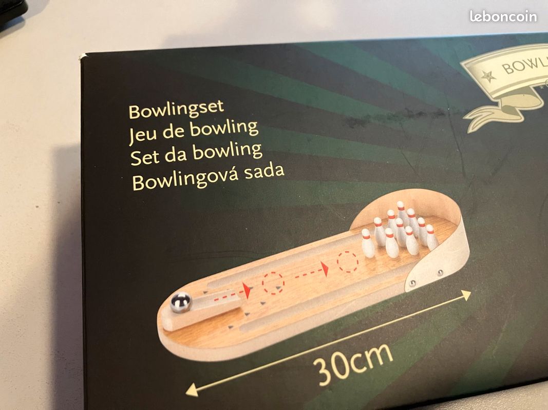Petit jeu de bowling 30 cm (image 3)