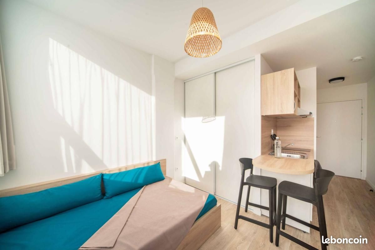 Appartement 1 pièce 17 m² · à Tours · 17 m² · 525 €