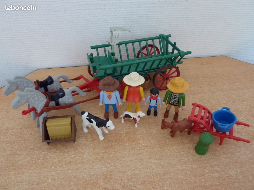 Playmobil ferme farwest chariot (image 3)