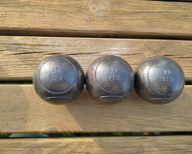 Boules de pétanque triplette JB - Sport & Plein air