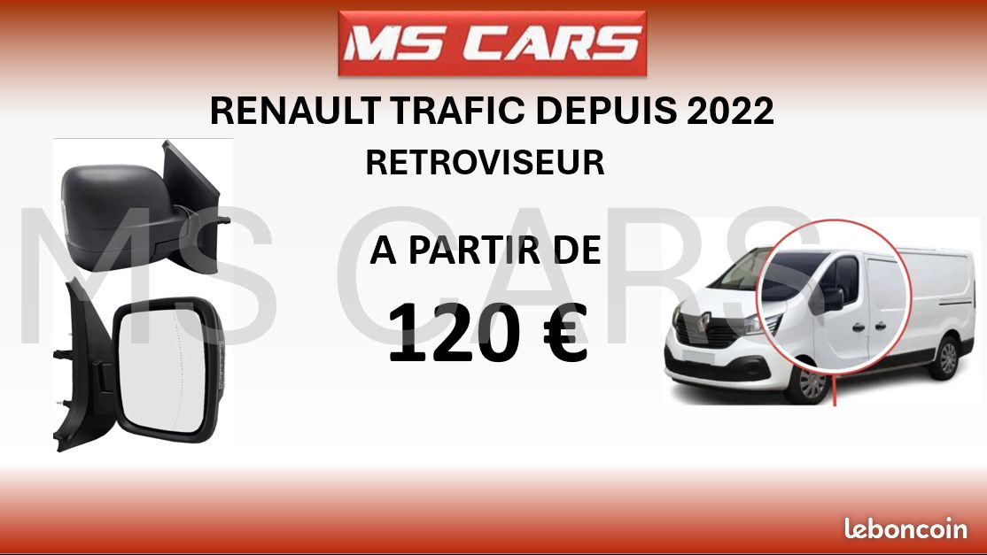 Trafic 3 retroviseur trafic 3 avec clignotant depuis 2021 (image 1)
