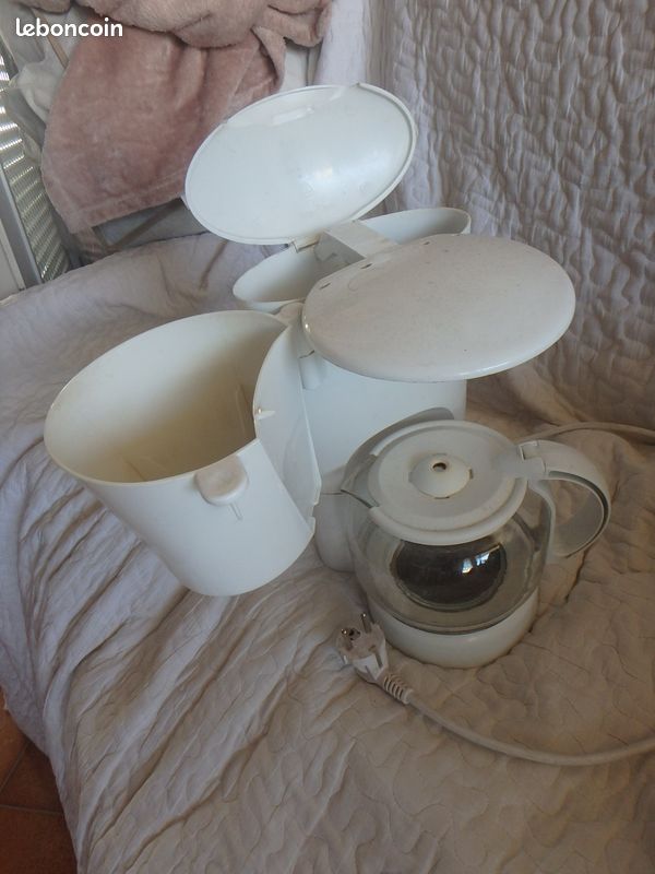 Cafetière blanche Eco+ 1,25L (image 2)