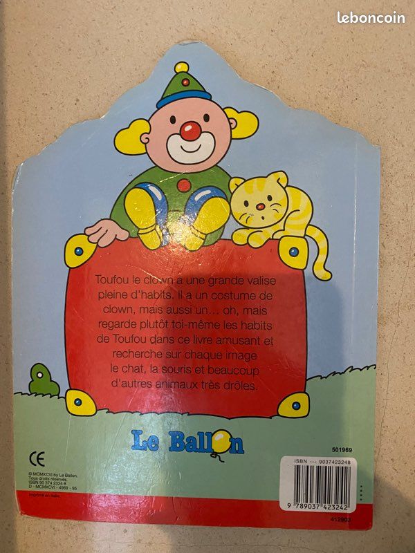 Livre pour enfant « Mon premier livre du clown » (image 2)