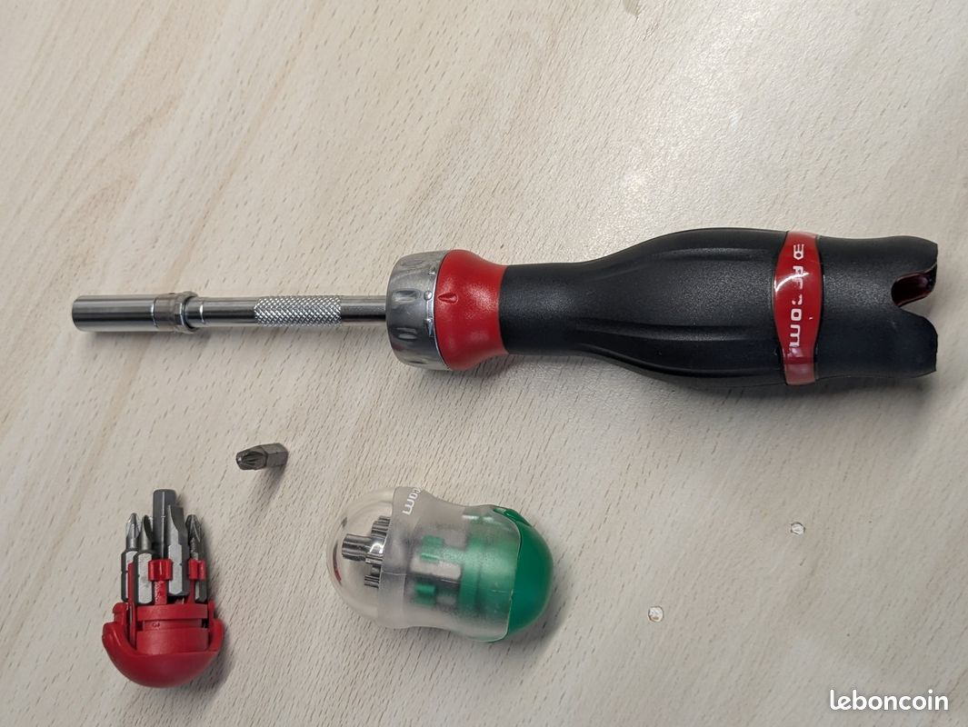 FACOM Tournevis porte embouts à cliquet PROTWIST - Bricolage