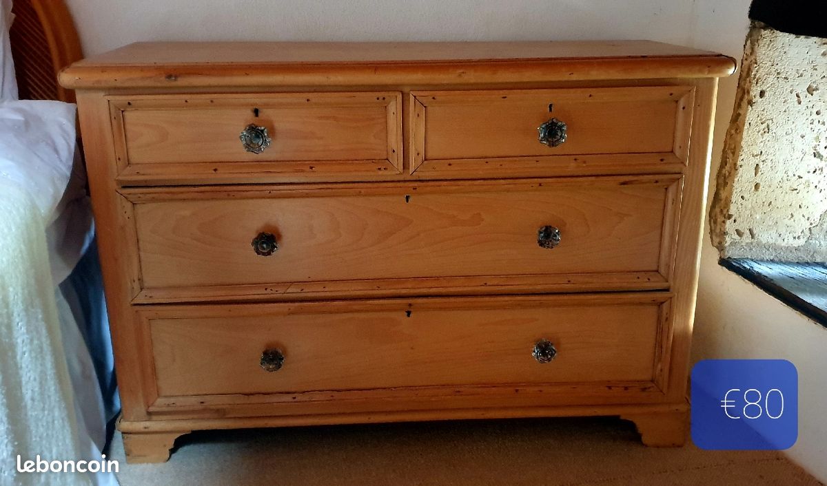 Commode en pin (image 1)