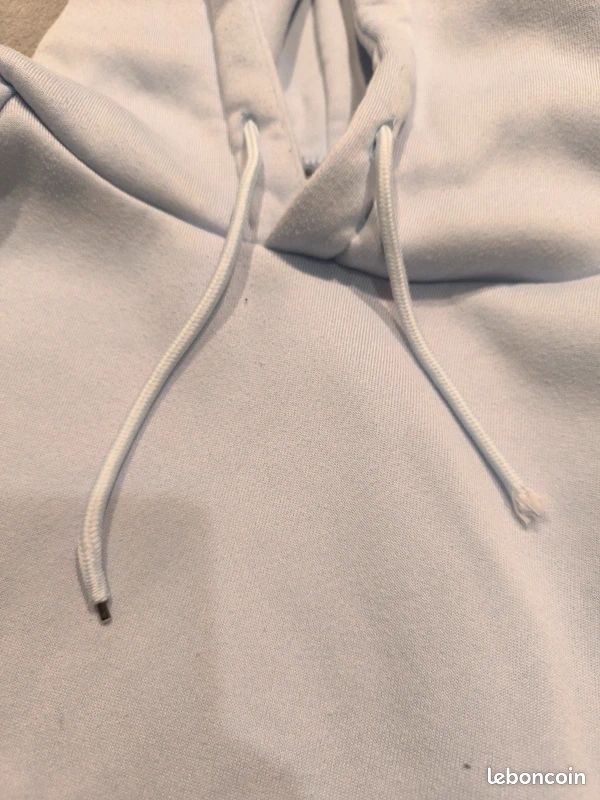 Sweat à capuche bleu clair taille L très bon état (image 3)