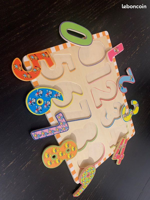 Puzzle bois numéros (image 2)