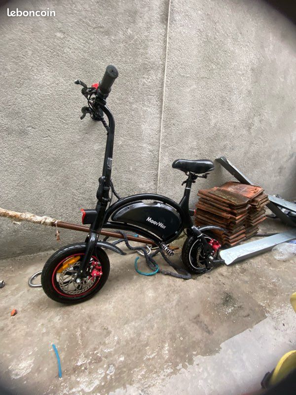 Kangourou Velo Electrique 100 Km Autonomie Vélo Pliant Vtt