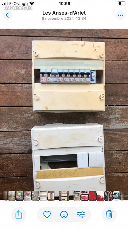 Coffret électrique avec disjoncteur (image 1)