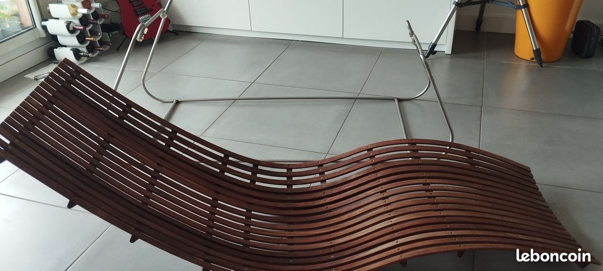 Chaise longue teck unopiu (image 9)