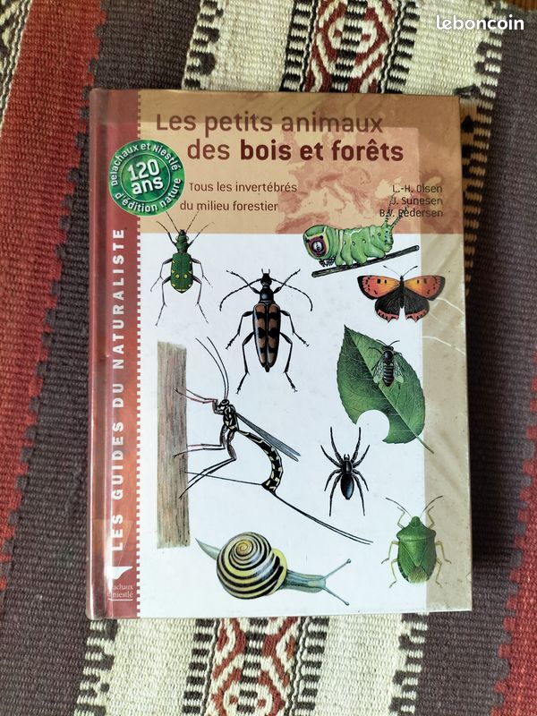 Les Petits Animaux Des Bois Et Forêts - Tous Les Invertébrés Du Milieu Forestier Lars-Henrik Olsen Bente-Vita Pedersen Jakob Sunesen delachaux niestlé (image 1)