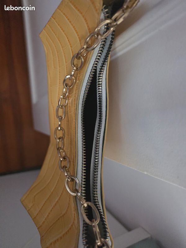 Sac a main jaune (image 3)