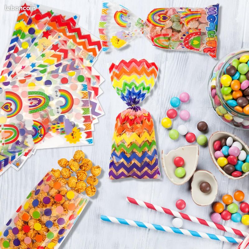 Sac Plastique Sachet Bonbon Transparent Sac Plastique Petit Sachet