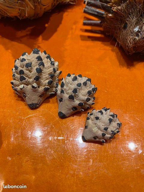 Lot 10 objets (toutes tailles) en forme de hérisson (image 8)