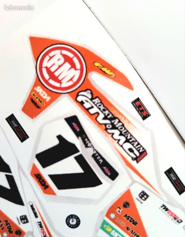 Kit déco motocross miniature (image 1)
