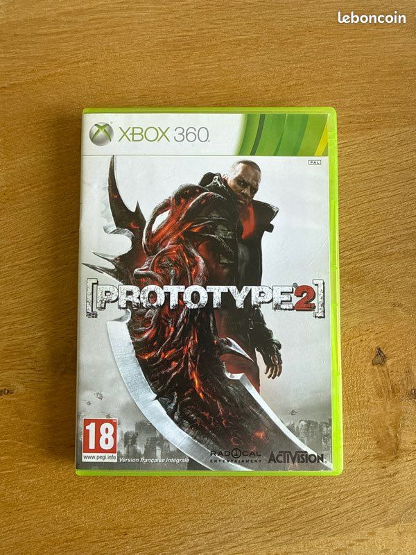 Prototype 2 Sur Xbox 360 – Version Française Complète, Très Bon état