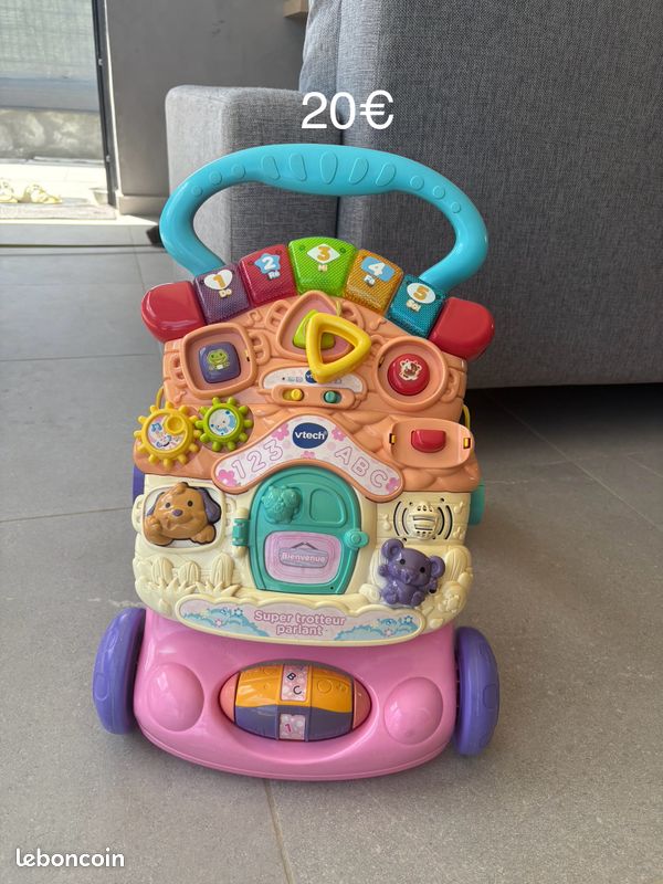 Mathématiques Trotteur Vtech Jouet Club Maths Tapis Marcheur