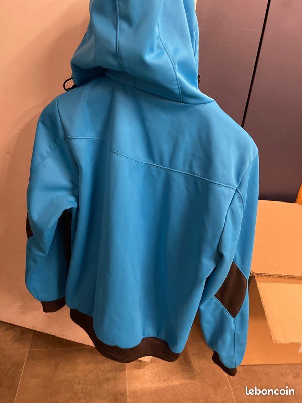 Blouson polaire homme avec col à rabat • Mon polaire