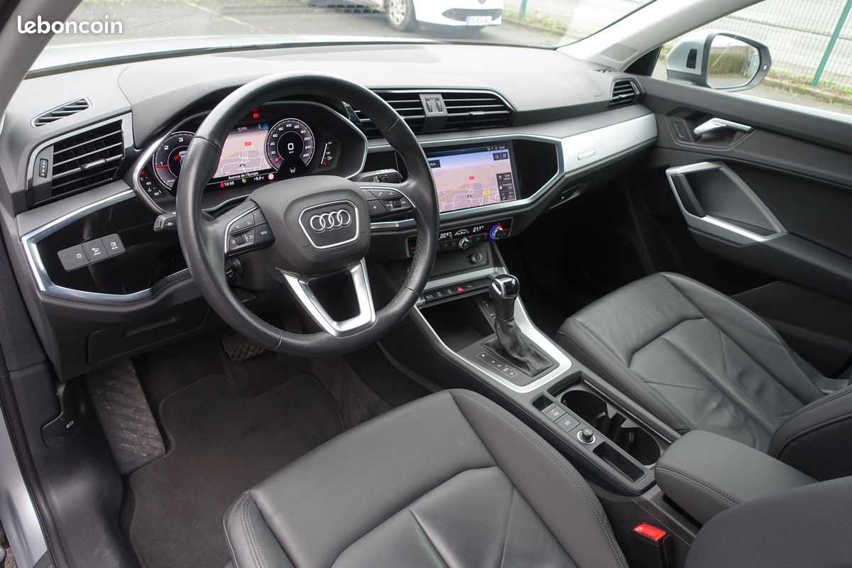 Q3 Sportback 35 Tdi 150cv S-Tronic Virtual cockpit/Cuir chauffant/Toit ouvrant/Grd Gps Europe/Accès confort/Caméra 360°/Carplay/Régulateur/Hayon électrique/1°Main/Garantie 12 mois (image 10)