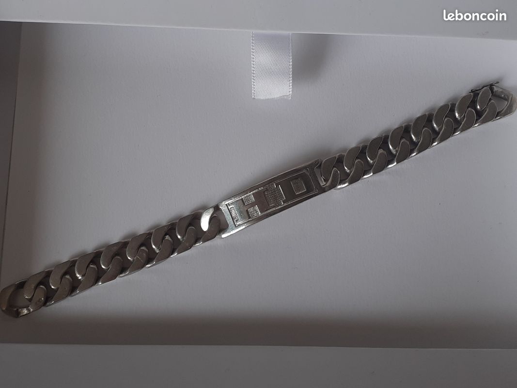 Bracelet En Argent Massif - Magnifique, Occasion, Métal Précieux, à Porter Ou Offrir