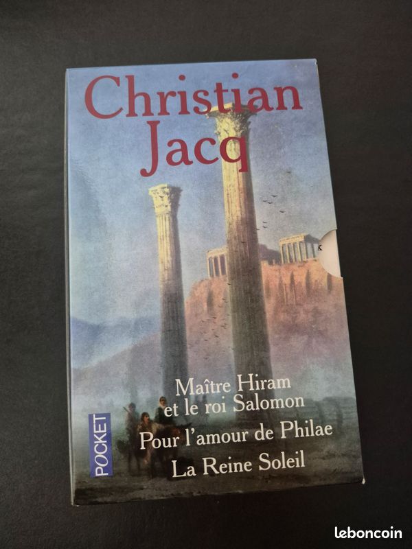 Trilogie livre de poche Christian Jacq (image 1)
