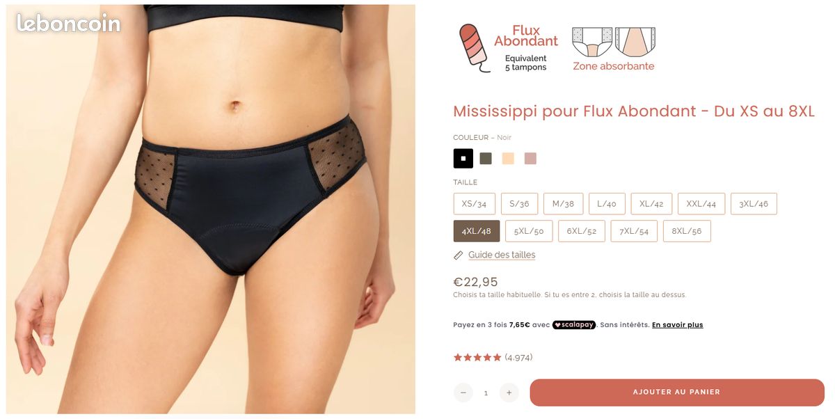 Lot de 3 culottes Mool Mississipi – ancien modèle (image 2)