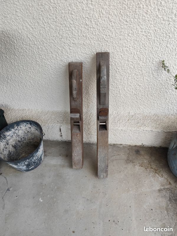 Lot de 3 Varlopes ancienne (image 1)