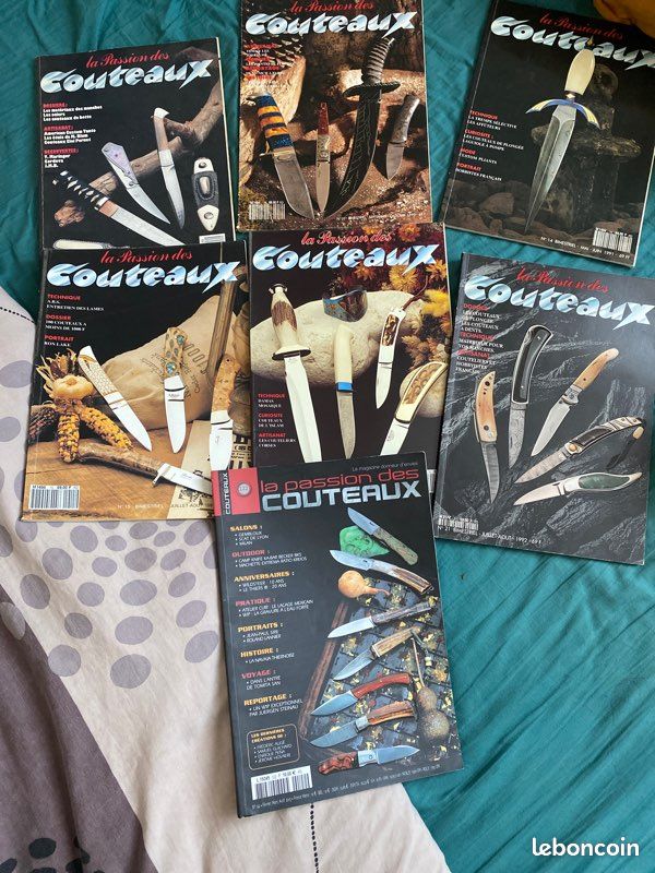 Magazines la passion des couteaux lot (image 1)