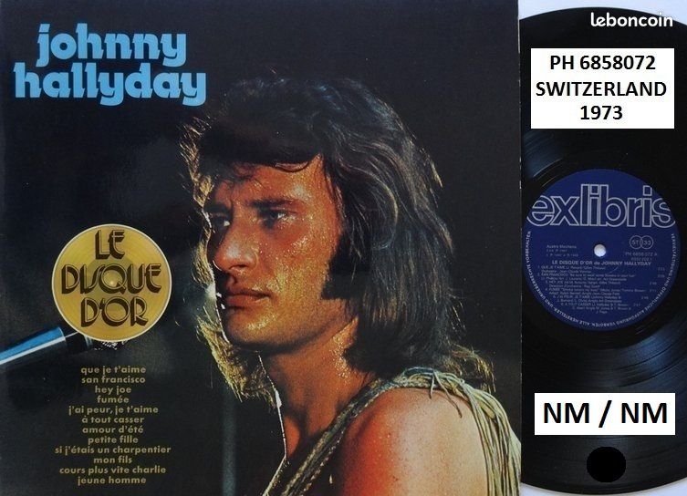 Vends disque johnny hallyday (image 1)