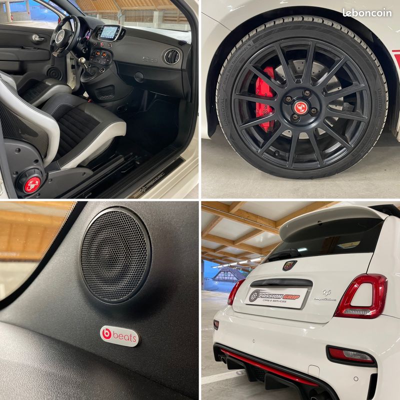 FIAT 500 - Abarth 595 Competizione 1.4 Turbo T-Jet 180 - Beats / Toit Ouvrant / Baquets Carbone / Pack Performance (image 5)