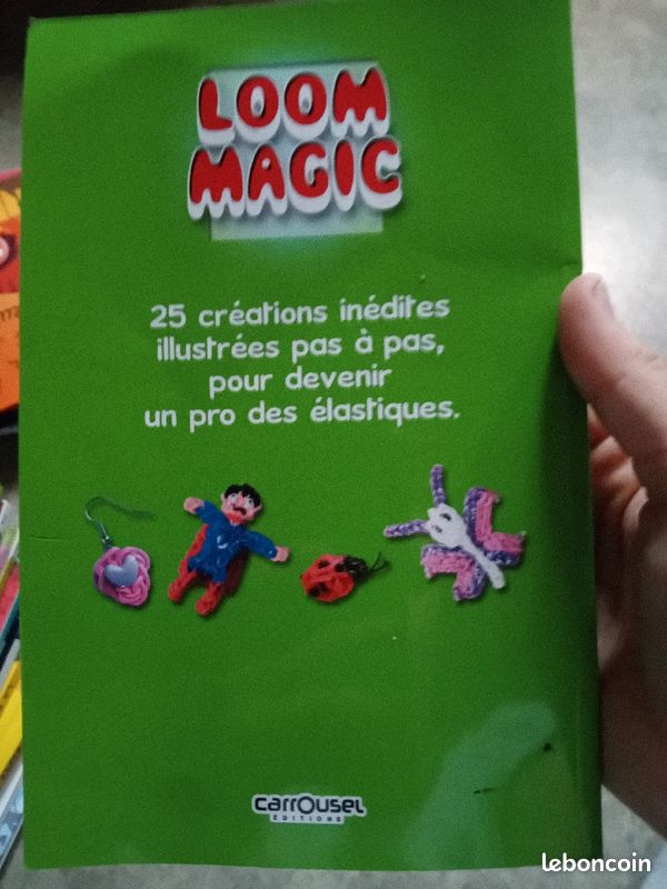 Livre pour faire des création en elastique (image 2)
