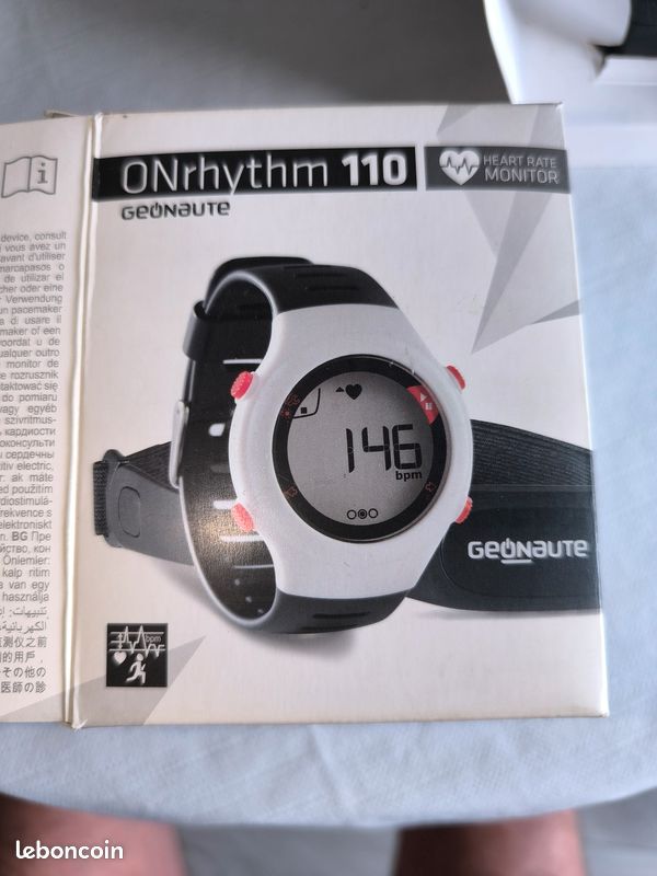 Montre Cardio Montre Kalenji Onrhythm 110 Montre Geonaute Onrhythm